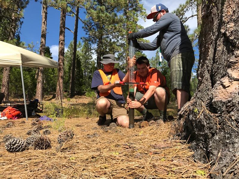 paleoclimate research fieldwork