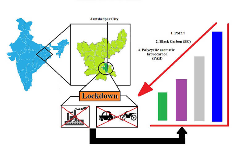 India Pollution Graphic