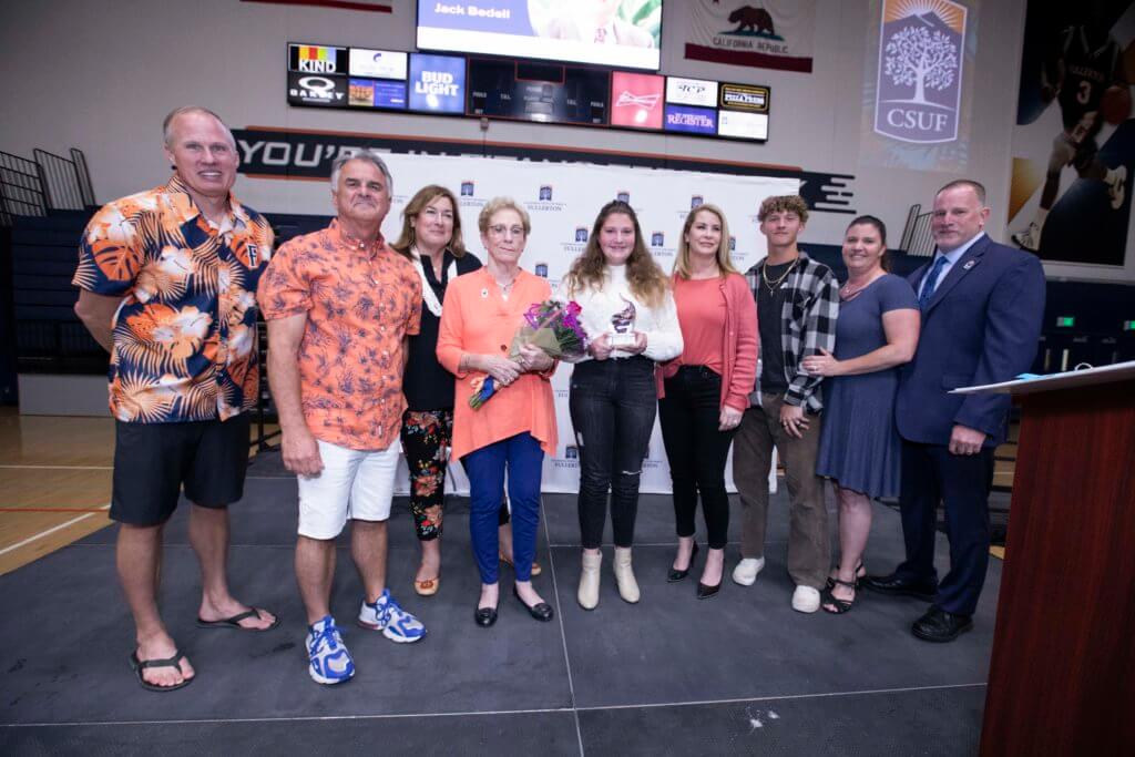 Bedell Family with President Virjee and David Forgues