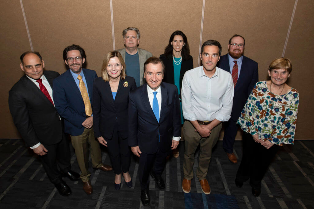 Ed Royce with symposium participants