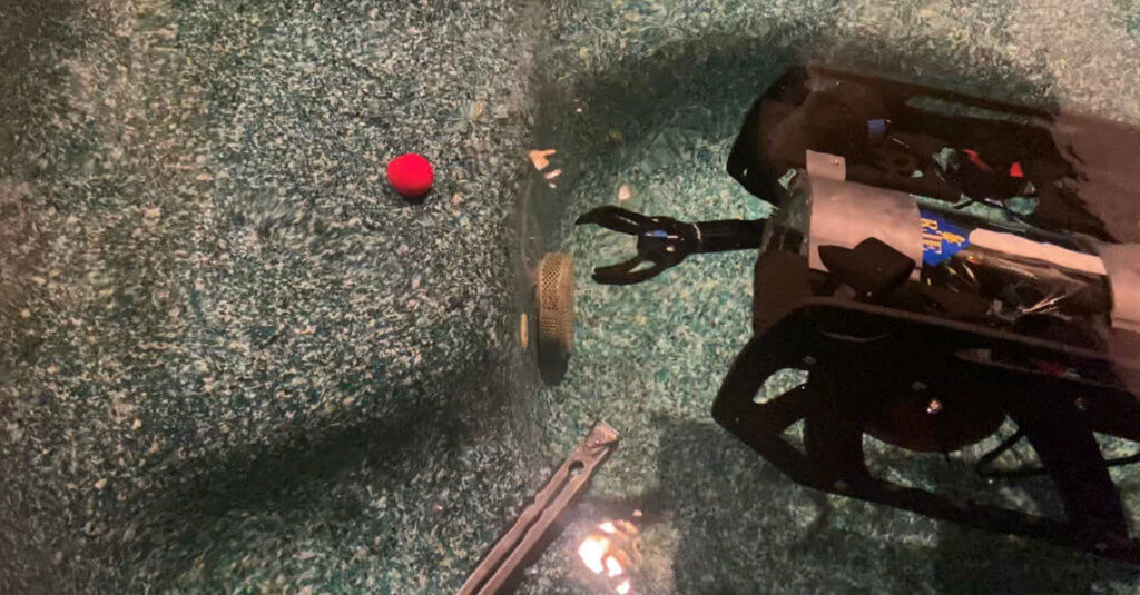 underwater vehicle developed by students