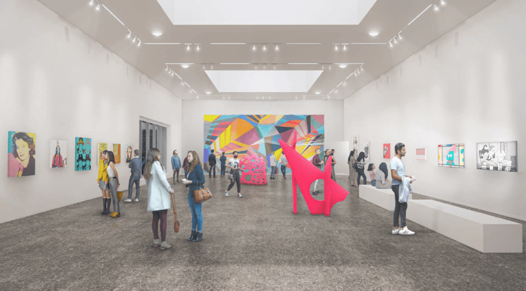 Visual Arts Modernization Rendering