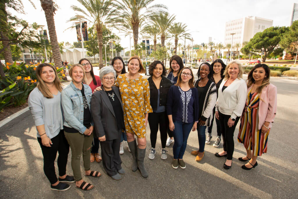 Janice Myck Wayne with Colleagues