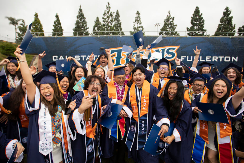 Graduating students celebrate 