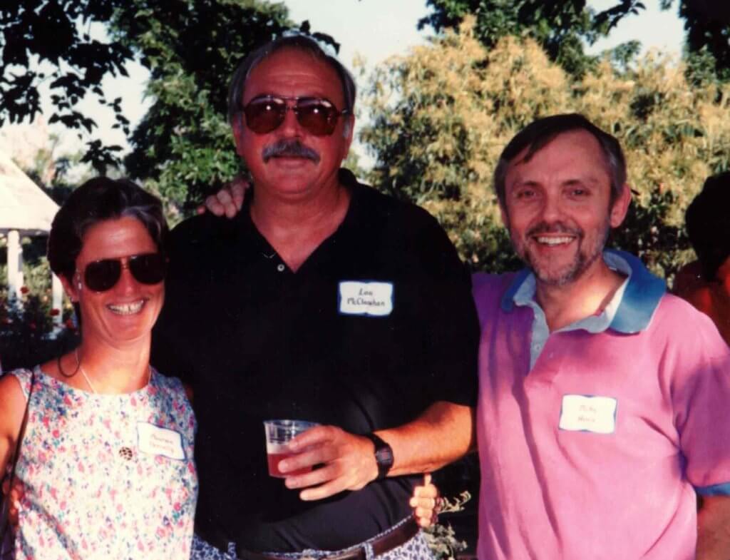 Alumna Maureen “Mo” A. Donnelly, the late Lon McClanahan and Michael H. Horn, professor emeritus of biological science