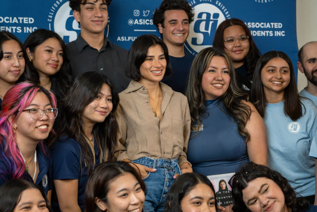 ASI Students with Actress Diane Guerrero