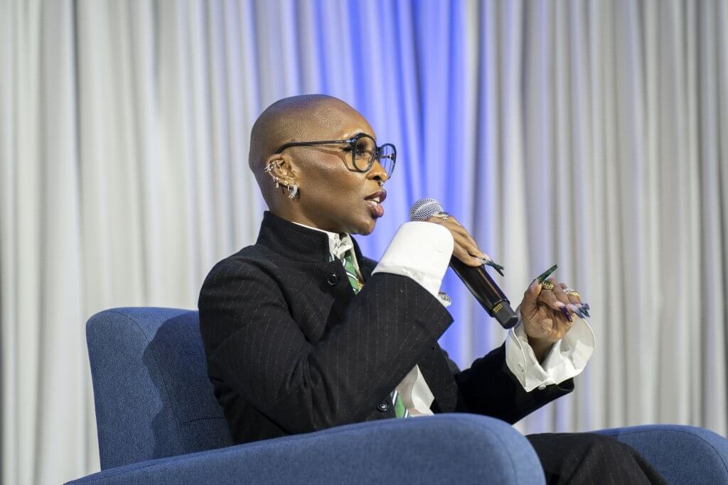 Tony, Emmy and Grammy Award-winning actress Cynthia Erivo