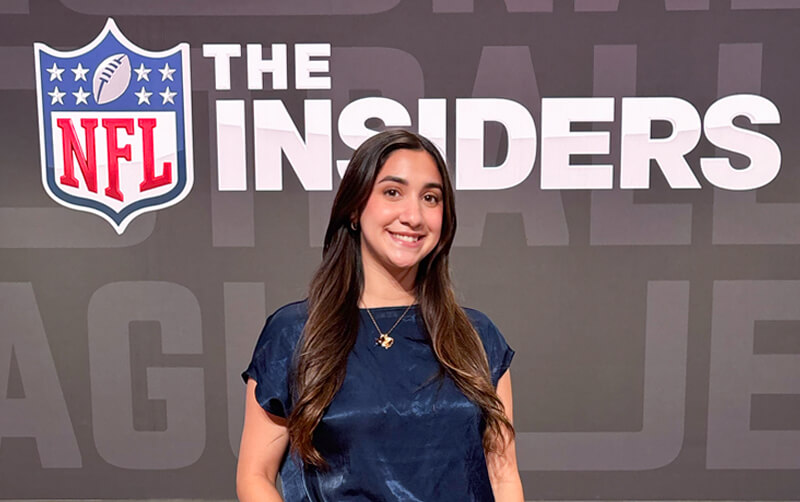 Isabella Kechejian at NFL Network.
