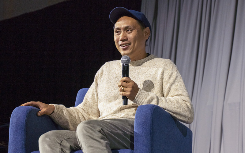Portrait of filmmaker Jon Chu
