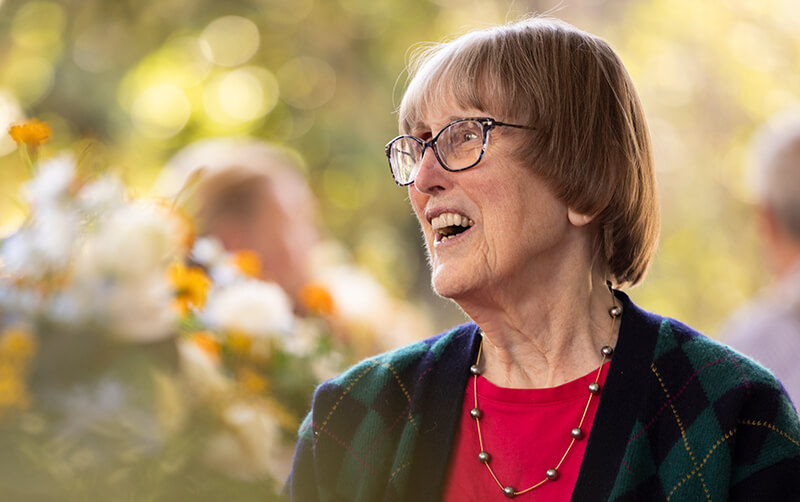 CSUF Emeriti Association member Dorothy Heide