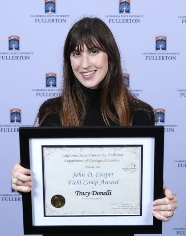 Geology alum Tracy Ortega