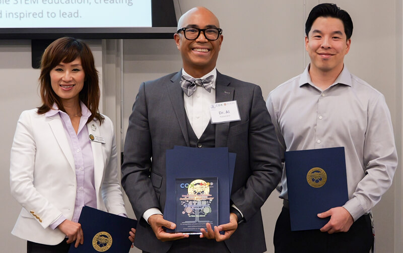 STEM educator Al Rabanera receives award