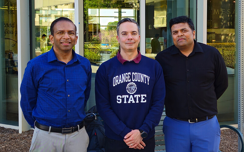 Kiran George, Kenneth John Faller II, Rakesh Mahto are leading the semiconductor project