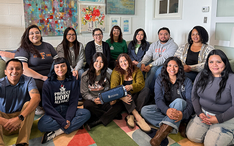 A group of staff members at Project Hope Alliance