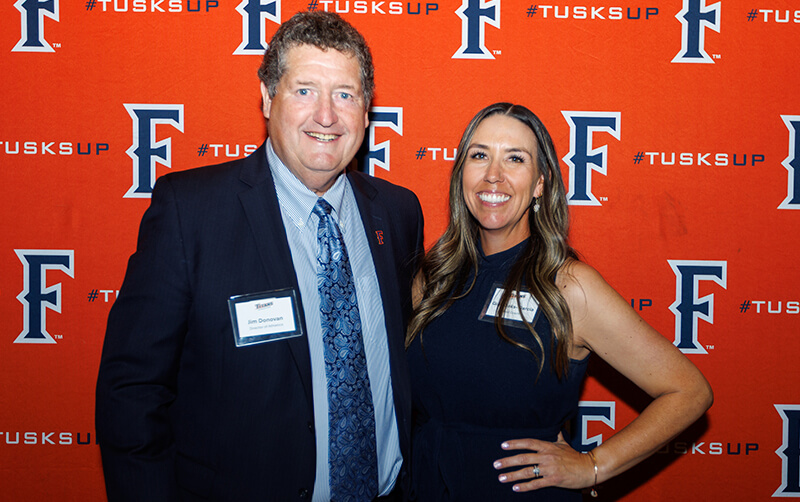 Ashley Carter and Jim Donovan 