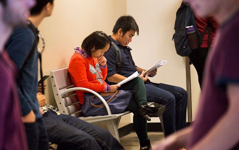 Students Studying