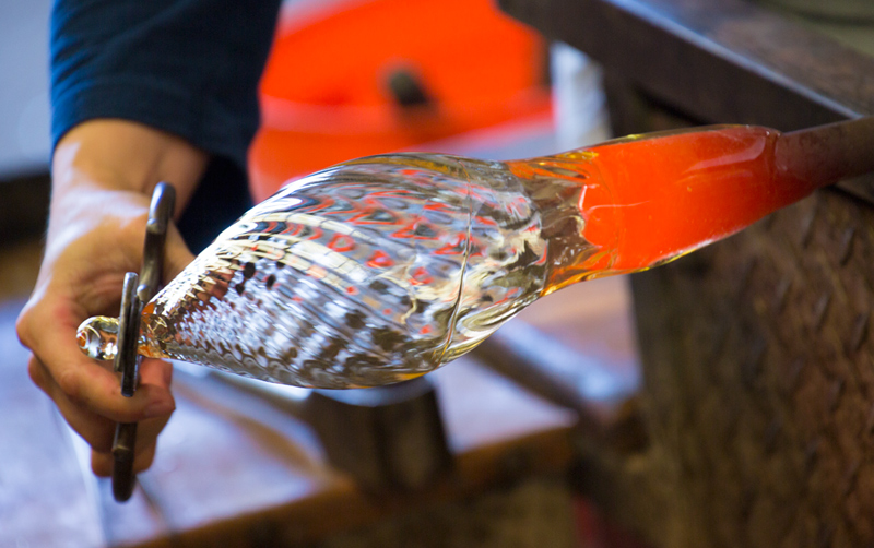 Glass blowing