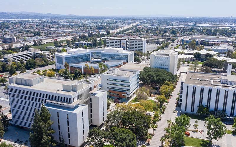 CSUF Aerial view.