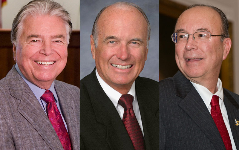 Wylie Aitken, Dick Ackerman, Tom Fuentes