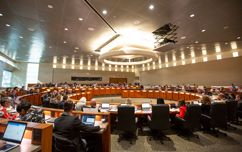CSU Board of Trustees meeting.
