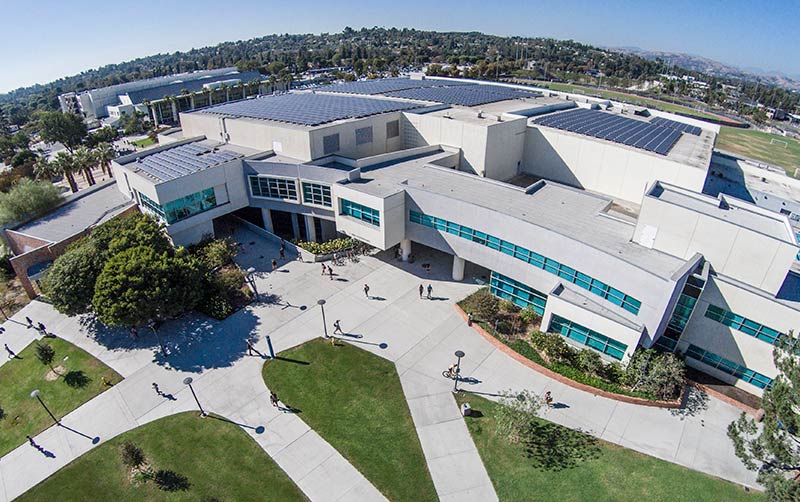 Solar Panels on top of KHS