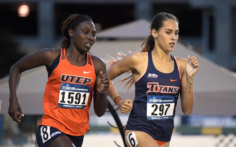 CSUF Track competition.