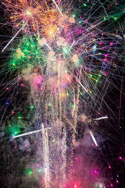 Fireworks at Concert Under the Stars 2018