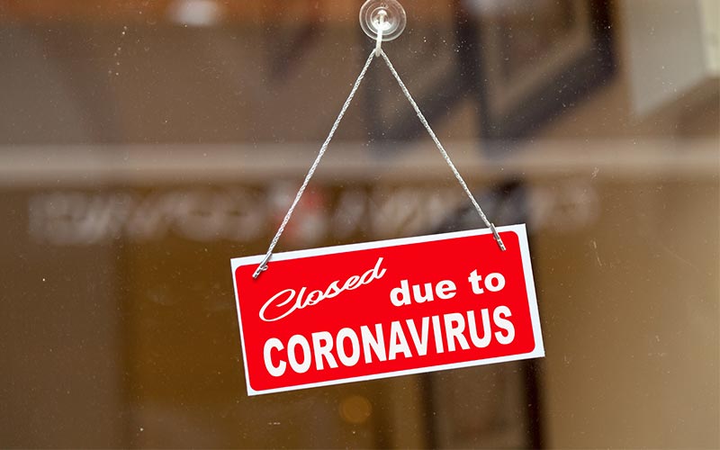 Closed due to coronavirus