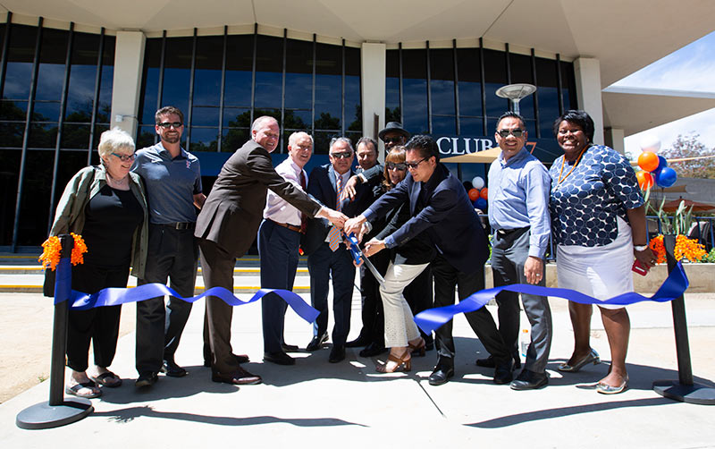Club 57 Ribbon Cutting Dedication Ribbon Cutting