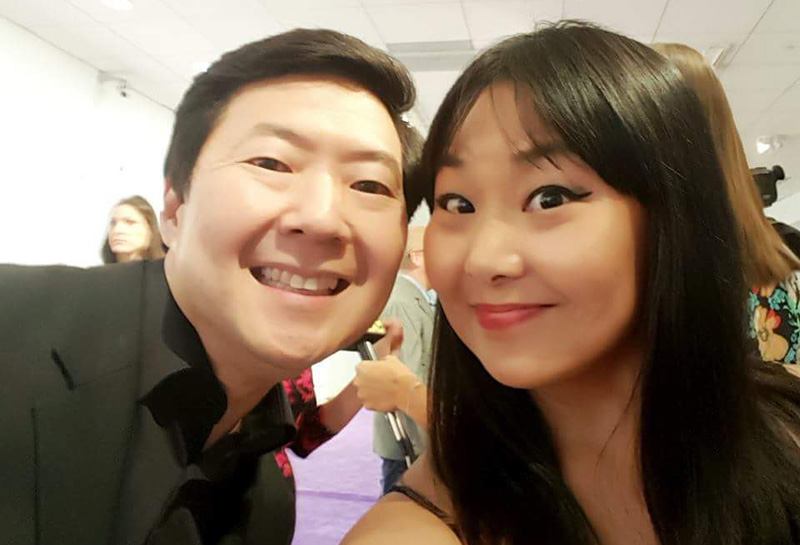 Photo of Ken Jeong and Laura Sirikul