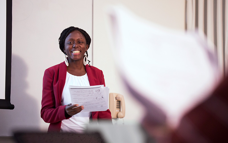 Educator in Classroom