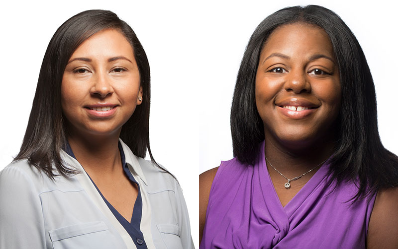 Lucia Alcala and Patrice Waller