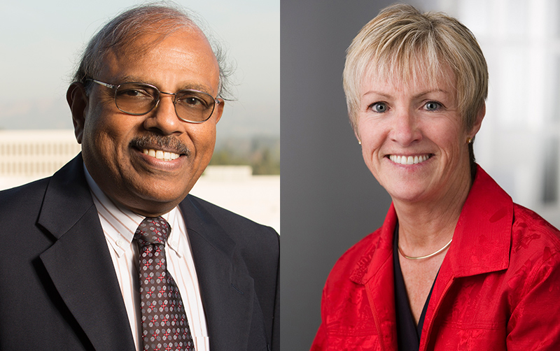 Raman Unnikrishnan and Debbie Rose