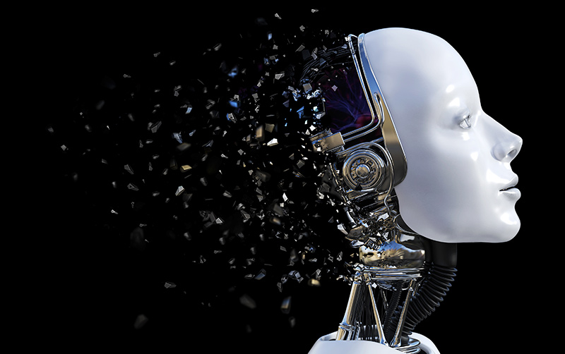 Female robotic artificial intelligence.