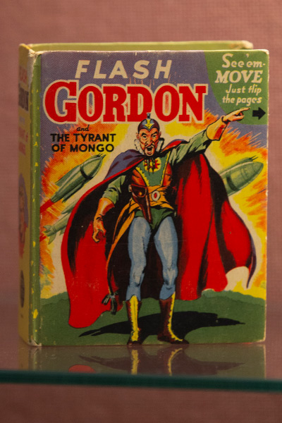 Flash Gordon Book on display