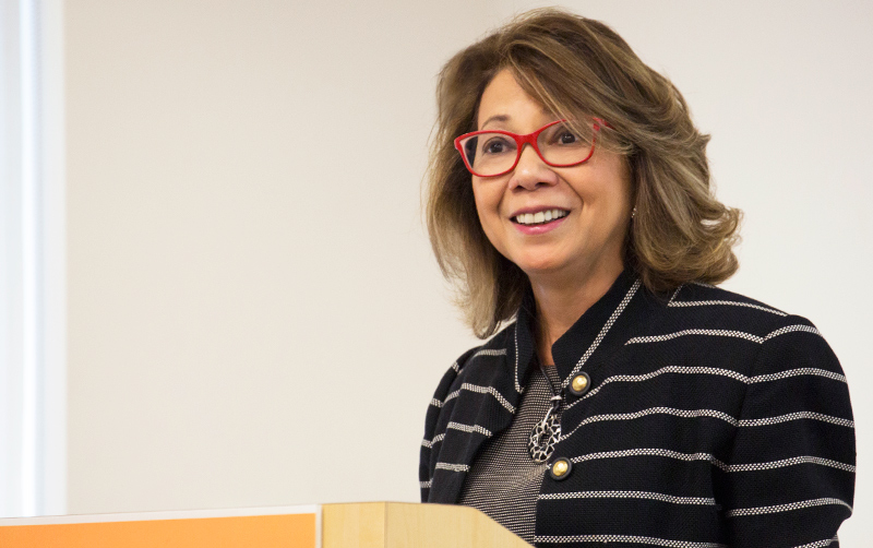 President Mildred García