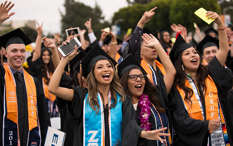 Graduates celebrate