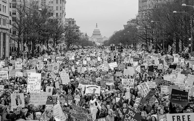 Protest in Washington DC