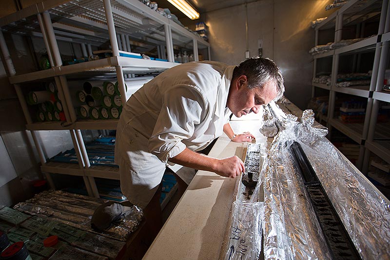 Matthew Kirby studying drought-past climates