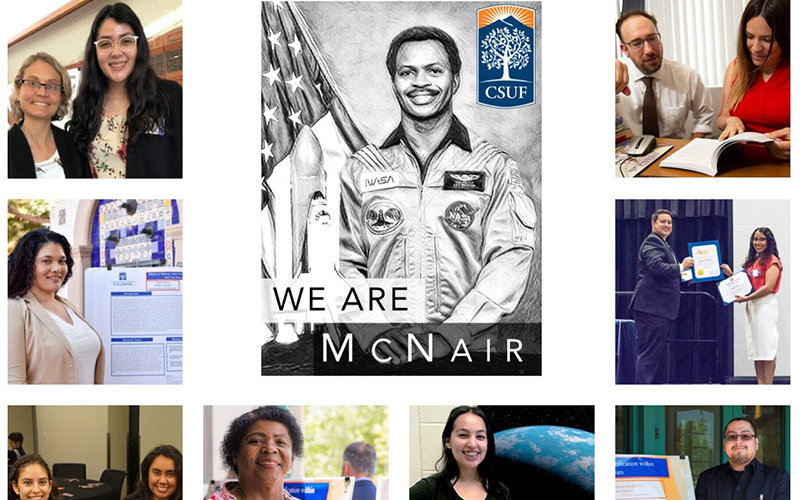 Mcnair Scholars Collage of Graduates and Ron McNair