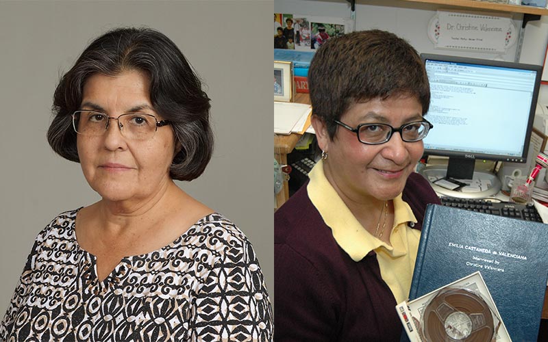 M Guadalupe Espinoza and Christine Valenciana