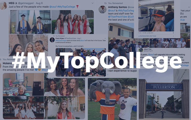 My Top College Winning collage of posts.