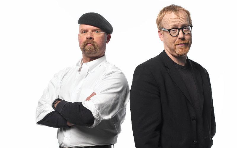 Jamie Hyneman and Adam Savage