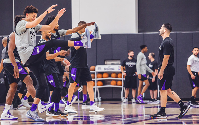 Nijem works with Kings players.