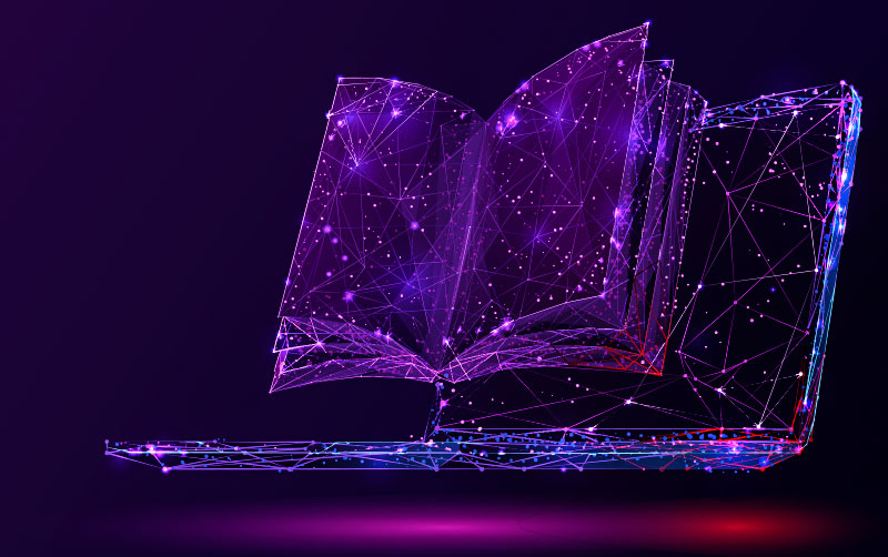 Online learning illustration