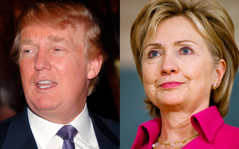 Trump Clinton