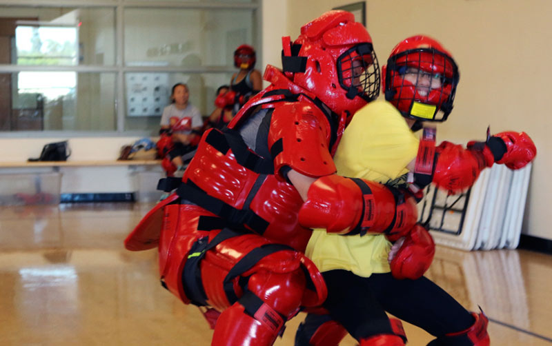 Rad Training in gym