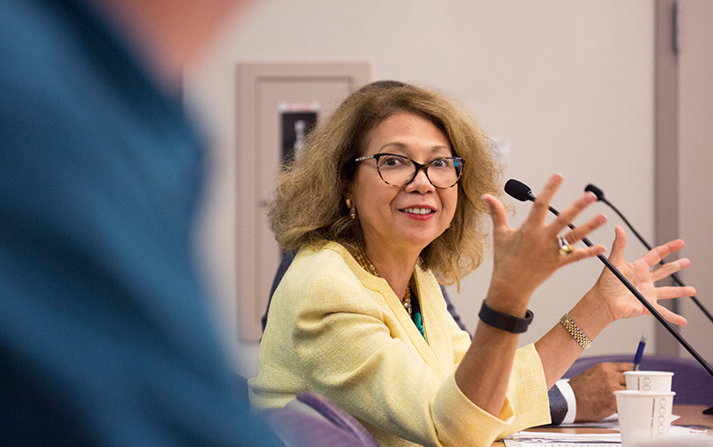 President Mildred García