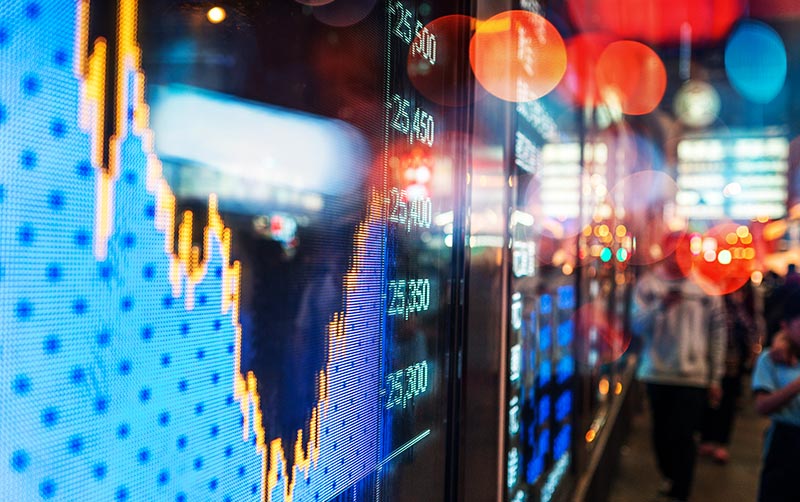 Stock Market Graphic