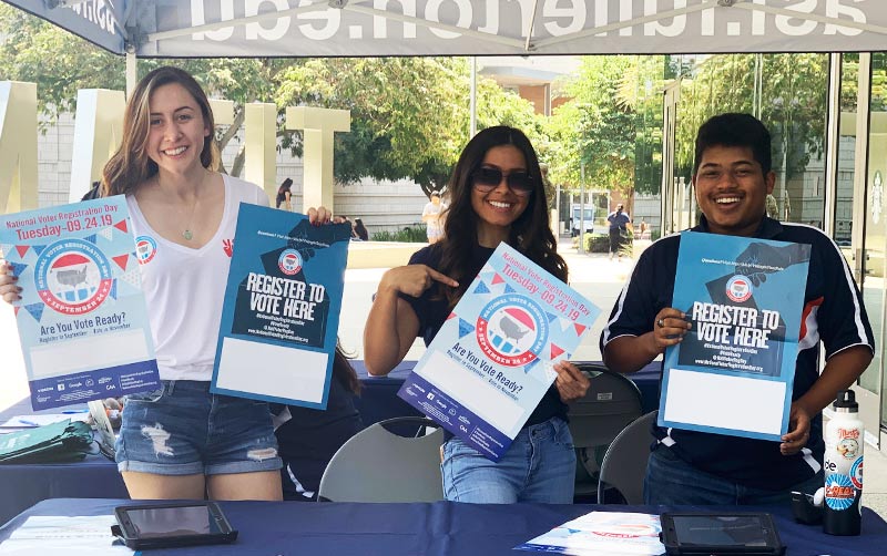 Voting At Csuf Up 32 6 Percent According To National Survey Csuf News